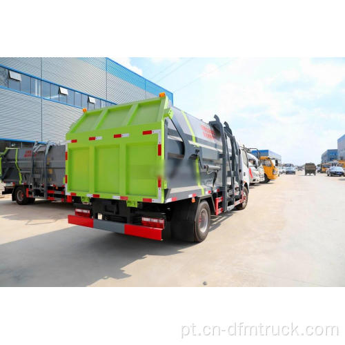 Veículo de compressão de lixo, caminhão de transporte de lixo